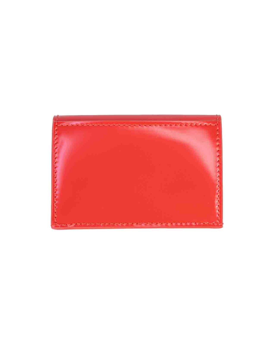 shop SALVATORE FERRAGAMO  Portacarte: Salvatore Ferragamo credit card holder with Gancini.
Made of shiny calfskin, with a flat back pocket and compartment sealed by a Gancini closure.
Dimensions: height 7.3 CM length 10.0 CM depth 2.5 CM.
Composition: 100% calf leather.
Made in Italy.. 220435 760664-003 number 8026354